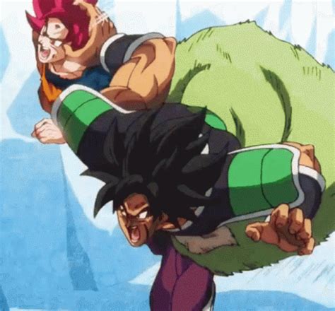 goku vs broly gif|Broly Vs Goku GIFs